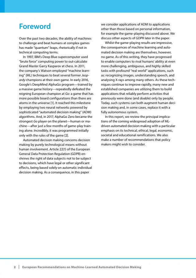 Page 13 of EC AI White Paper consultation submission