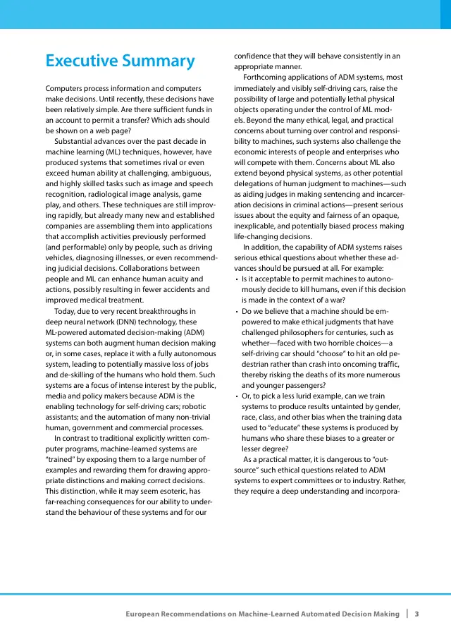 Page 14 of EC AI White Paper consultation submission