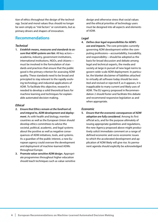 Page 15 of EC AI White Paper consultation submission