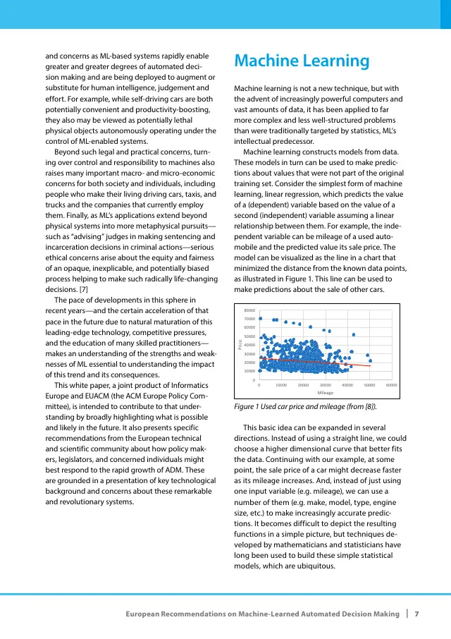 Page 18 of EC AI White Paper consultation submission