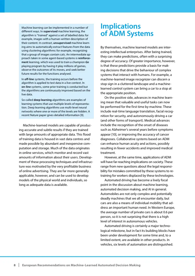 Page 19 of EC AI White Paper consultation submission