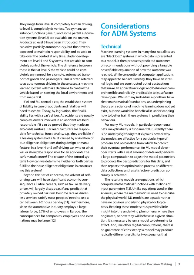 Page 20 of EC AI White Paper consultation submission