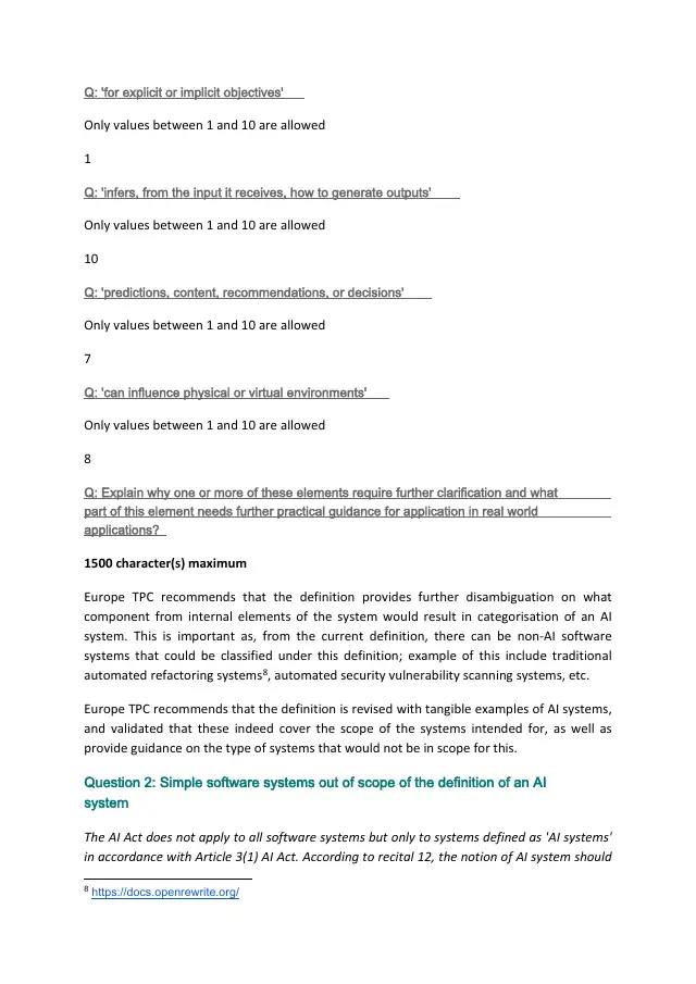 Page 5 of Guidelines on the definition of an AI system & prohibited practices