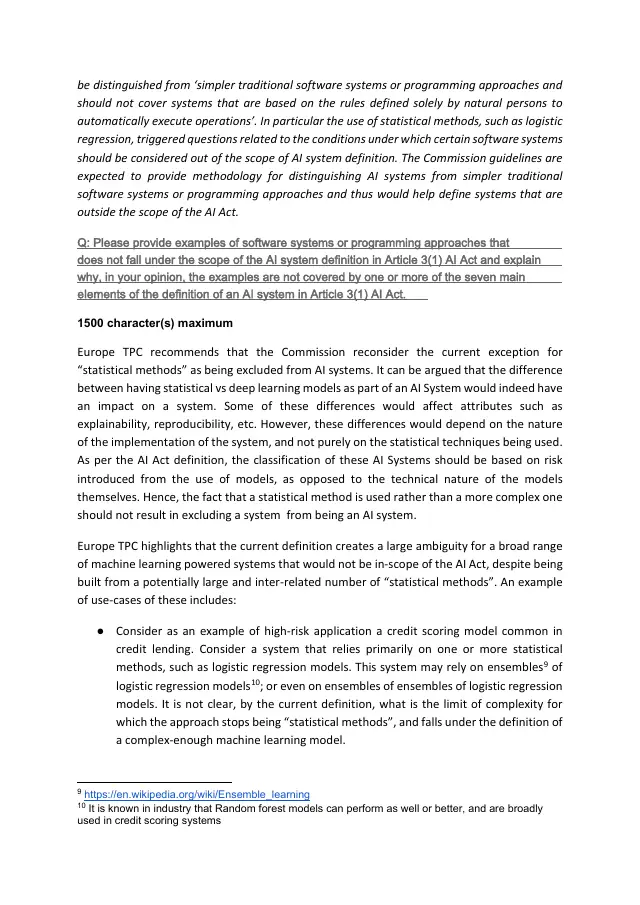 Page 6 of Guidelines on the definition of an AI system & prohibited practices