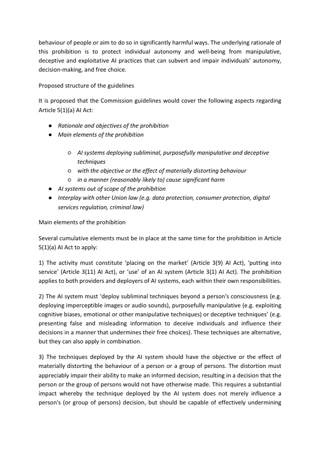 Page 8 of Guidelines on the definition of an AI system & prohibited practices