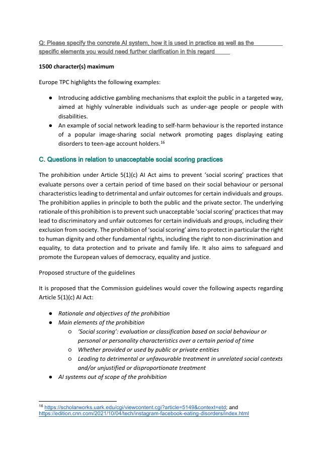 Page 14 of Guidelines on the definition of an AI system & prohibited practices