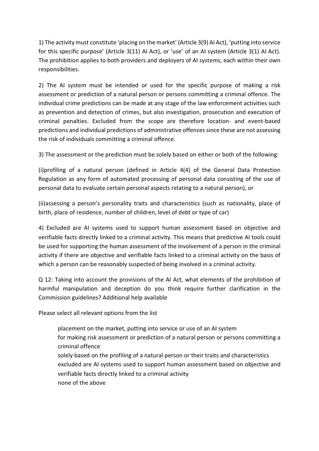 Page 18 of Guidelines on the definition of an AI system & prohibited practices
