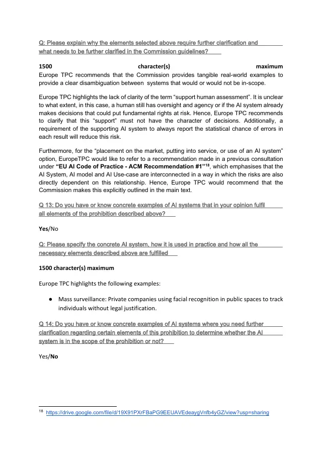 Page 19 of Guidelines on the definition of an AI system & prohibited practices
