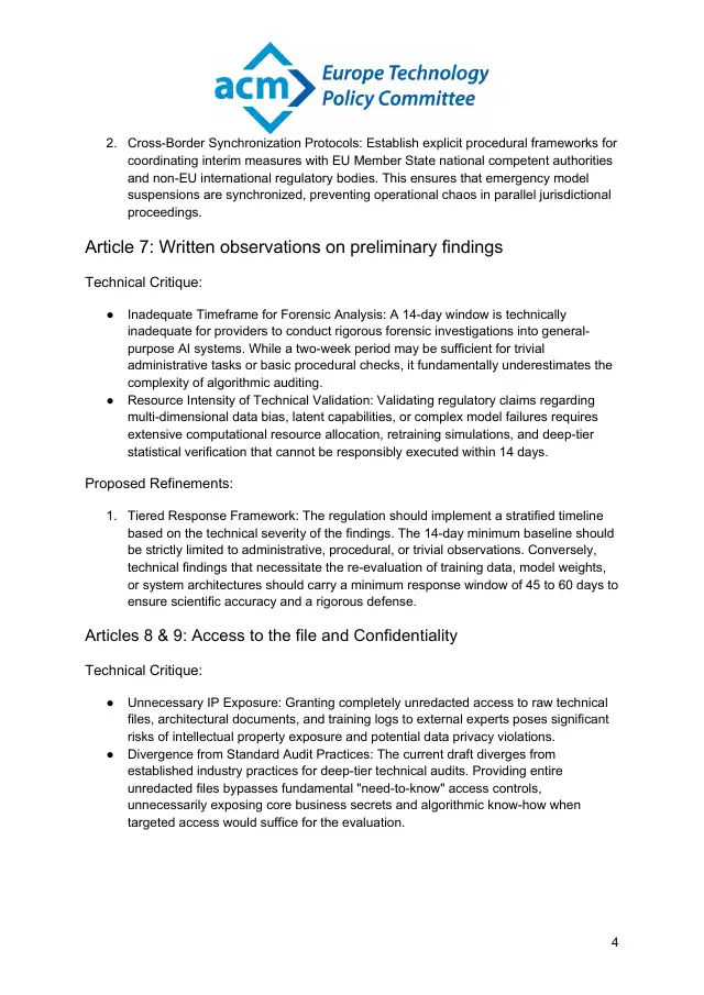 Page 4 of Regulation (EU) 2024/1689 consultation