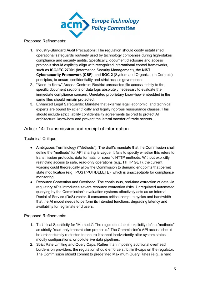 Page 5 of Regulation (EU) 2024/1689 consultation