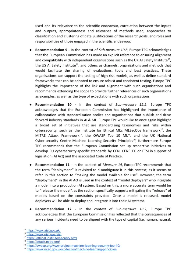 Page 4 of Second General-Purpose AI Code of Practice response