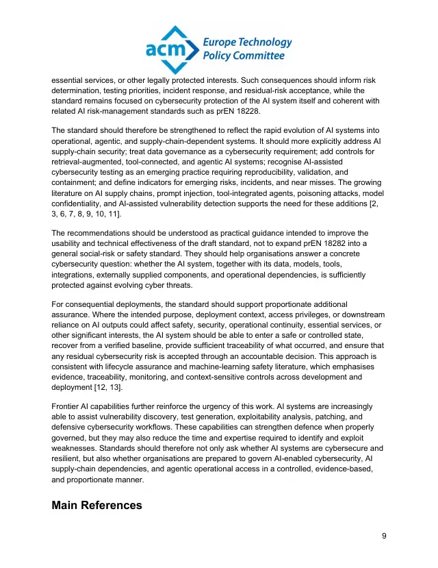 Page 9 of Reflections on draft prEN 18282