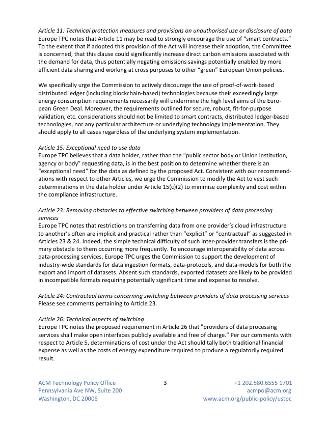 Page 3 of Data Act comments