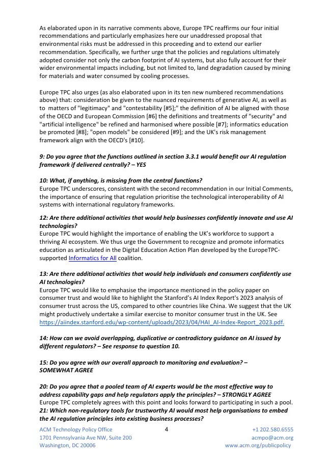Page 4 of UK AI paper comments