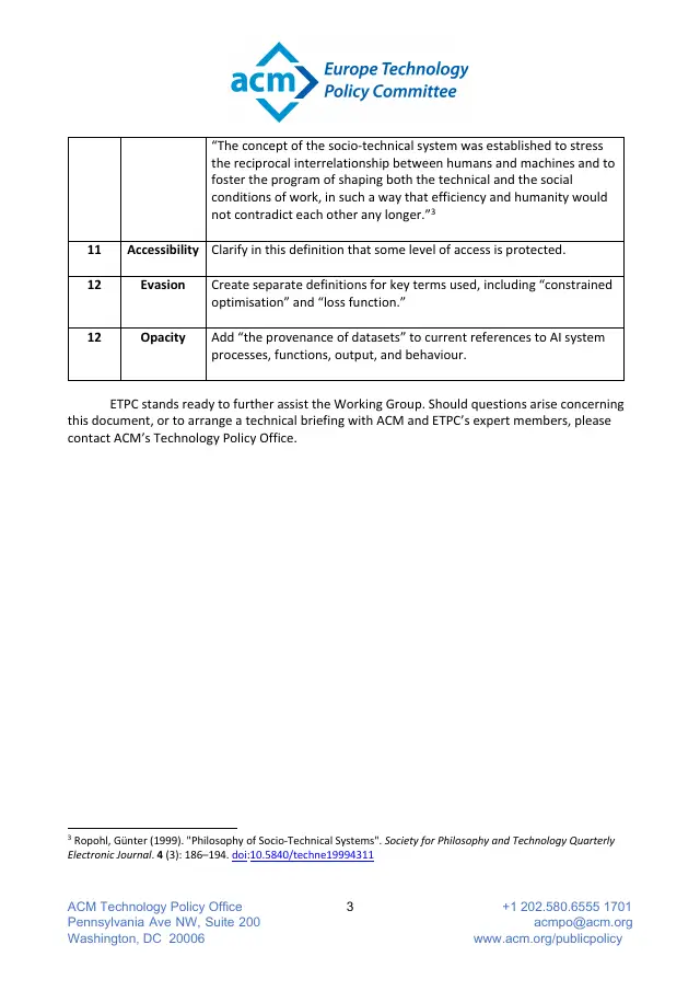 Page 3 of EU–US TTC AI taxonomy comments