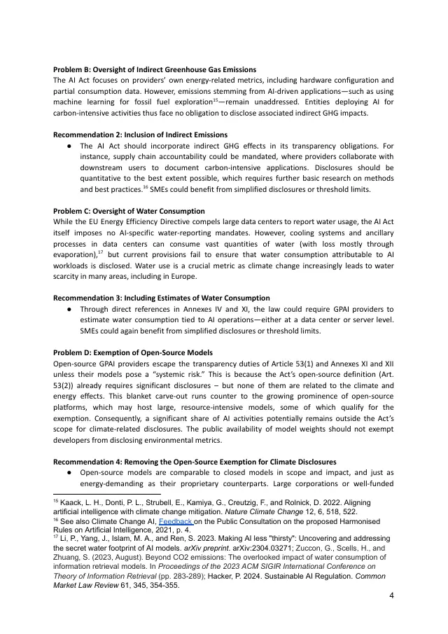Page 4 of Climate disclosure statement