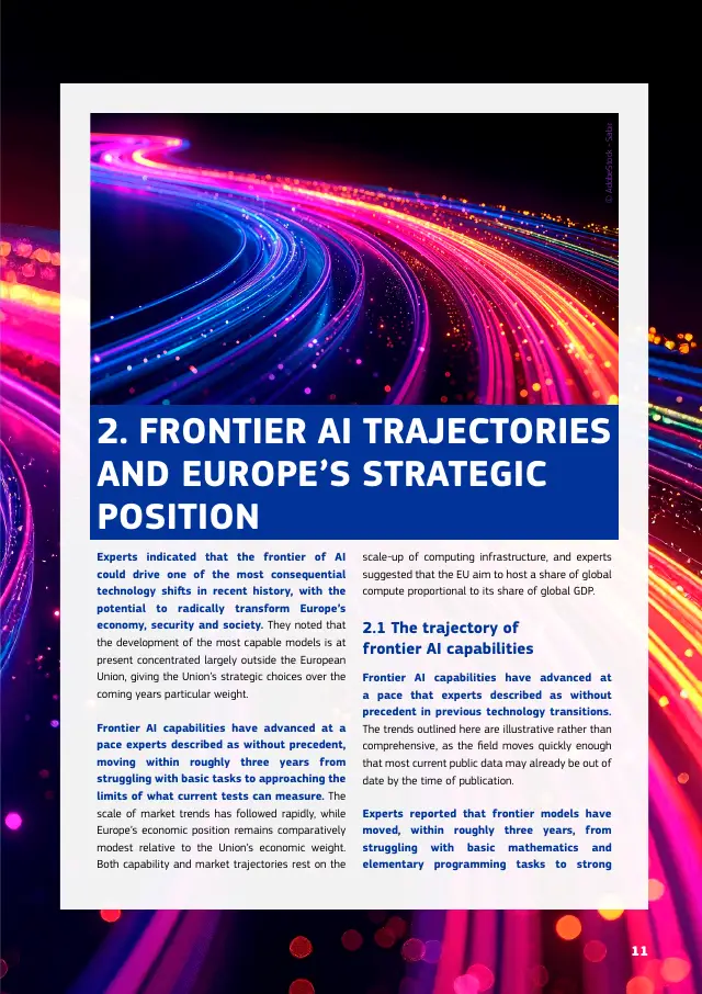 Page 11 of Frontier AI expert findings: competitiveness, sovereignty and security