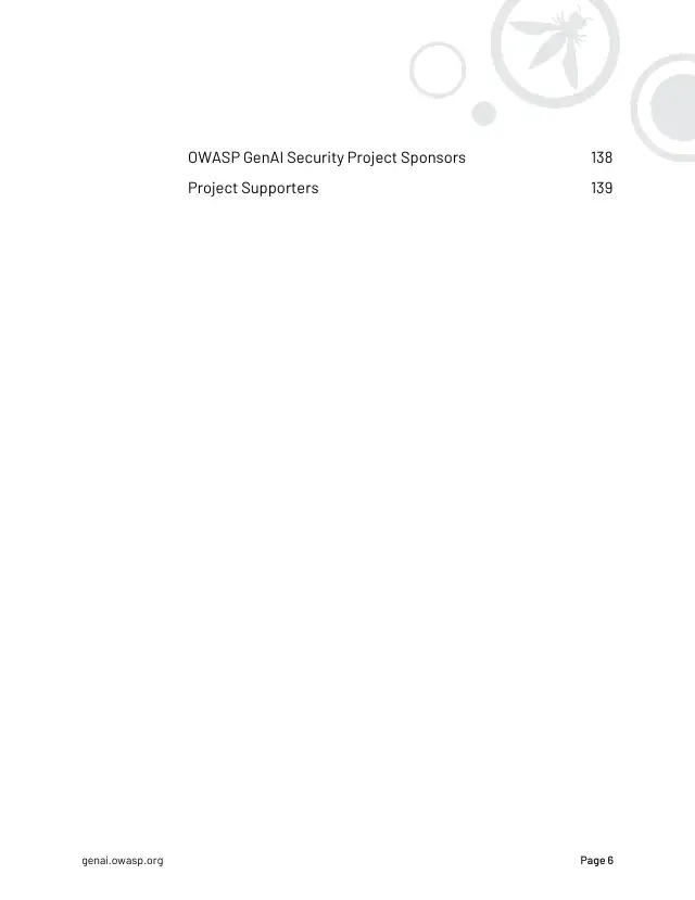 Page 6 of State of Agentic AI Security and Governance 2.01