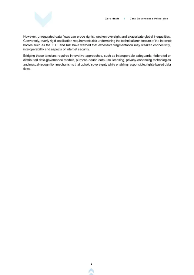 Page 6 of WGDG Progress Report: zero draft
