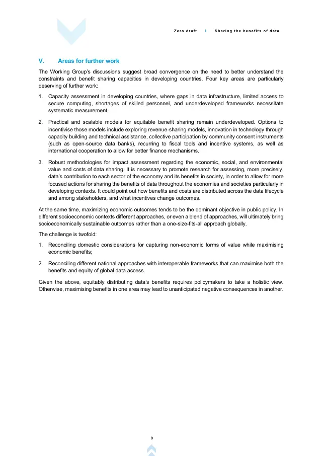 Page 11 of WGDG Progress Report: zero draft